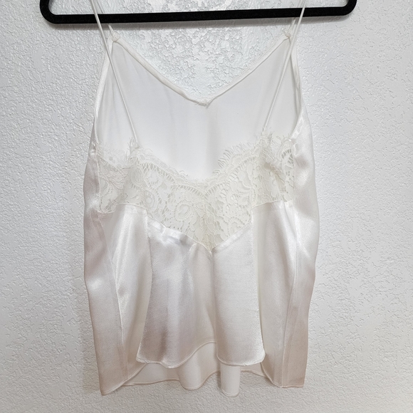 DO×BE white camisoles tank Sleeveless lace top size S New - Picture 2 of 7